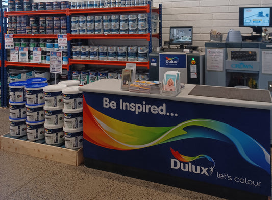 Dulux Paint Mixing Available Instore Now!