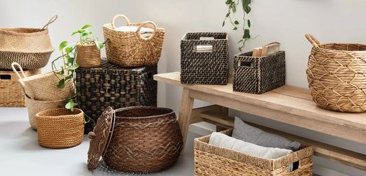 Aesthetic Ways to Work Wicker Storage Baskets Into Your Home
