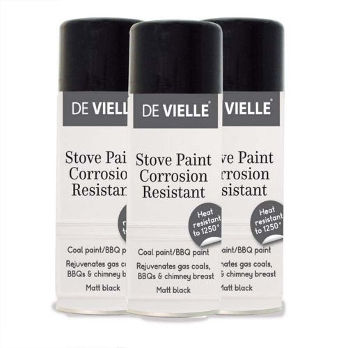 DeVielle Stove & BBQ Paint - Black