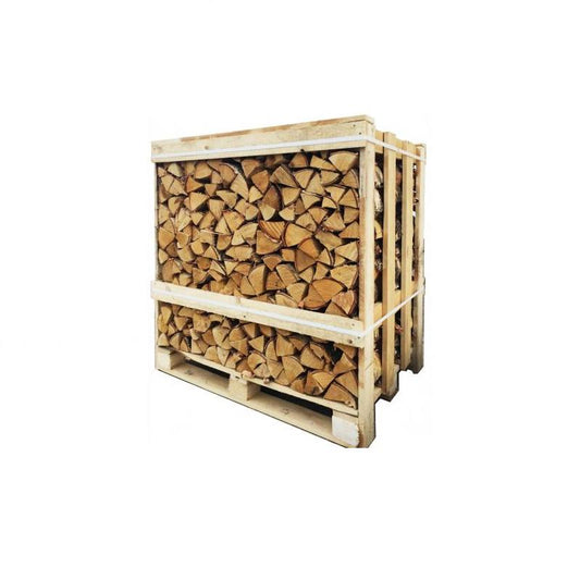 1m3 Crate Kiln Dried Birch Hardwood Logs