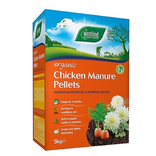 ORGANIC CHICKEN MANURE PELLETS 5KG