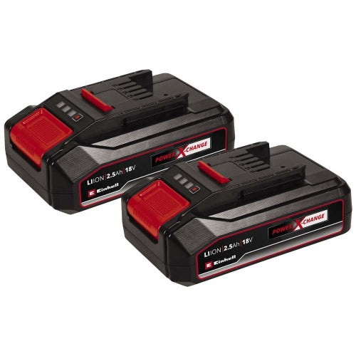 Einhell Power X-Change 18V 2.5Ah Battery Twinpack