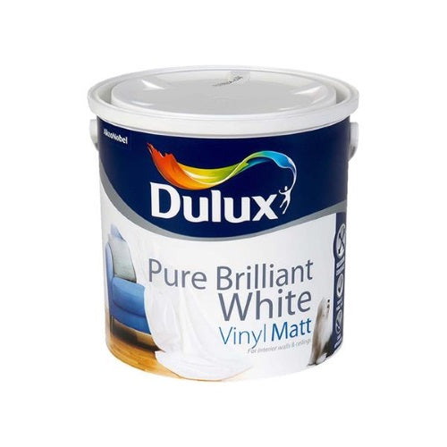 DULUX VINYL MATT - PURE BRILLIANT WHITE