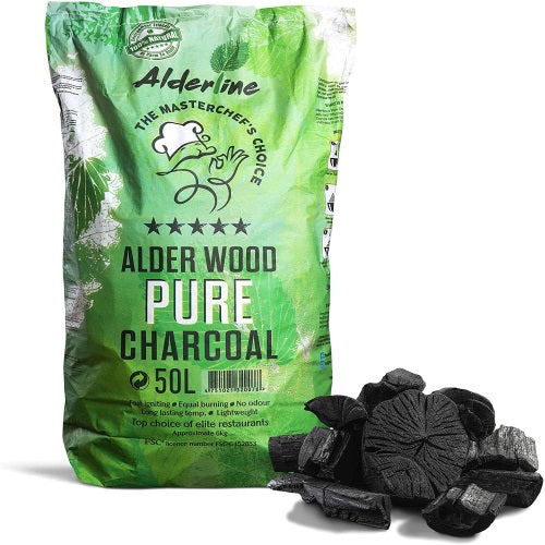 ALDERLINE ALDER WOOD PURE CHARCOAL 30L BAG