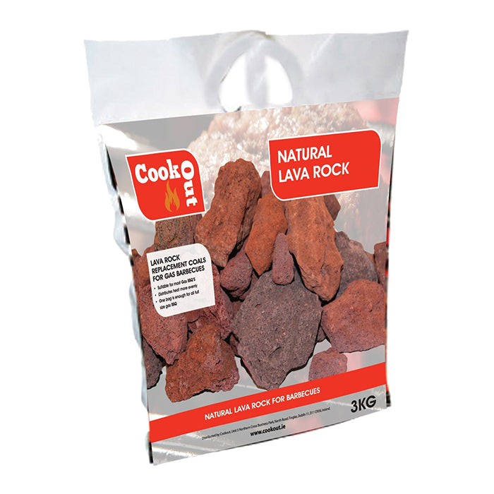 BBQ LAVA ROCK 3KG BAG