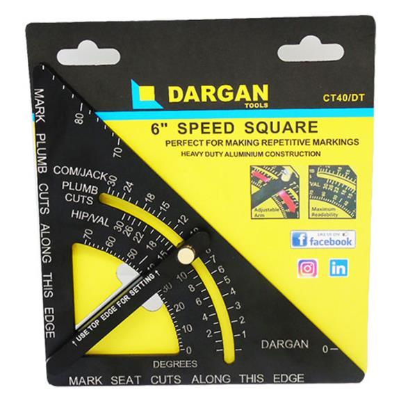 DARGAN 6 INCH CARPENTERS SQUARE