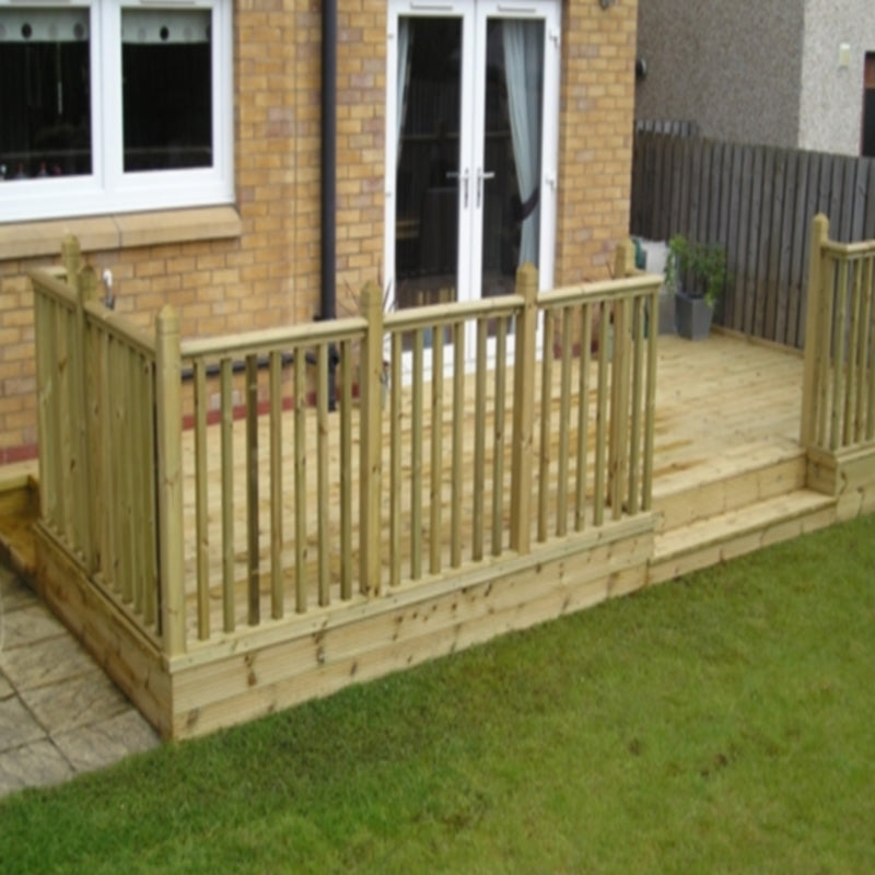 35x150 Treated Timber Decking 4.2m