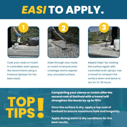 EASIHOLD 800ML SPRAY MULCH & STONE BINDER