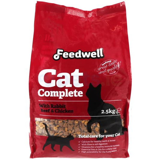 FEEDWELL COMPLETE CAT FOOD 2.5KG