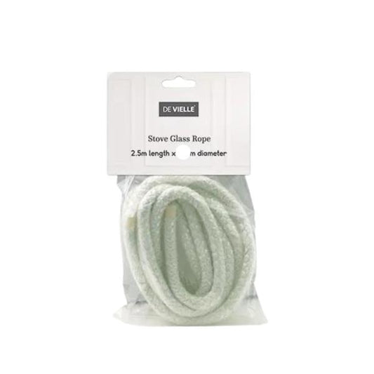 STOVE GLASS ROPE 10MM X 2.5M