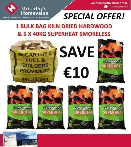 BULK BAG LOGS & 5 SUPERHEAT