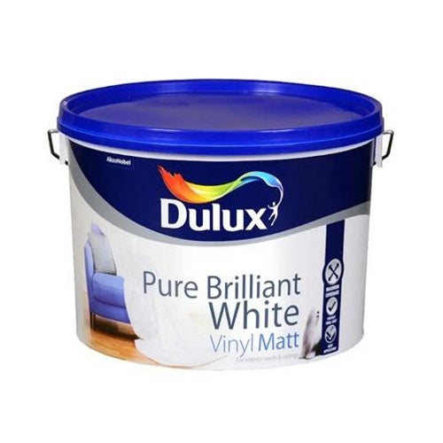 DULUX VINYL MATT - PURE BRILLIANT WHITE