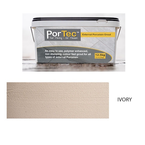 PorTec Porcelain Paving Grout 12.5kg