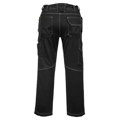 PORTWEST T601 WORK TROUSERS - BLACK