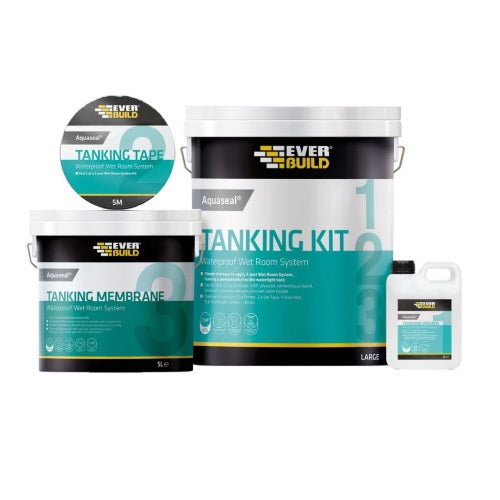 AQUASEAL WET ROOM TANKING KIT