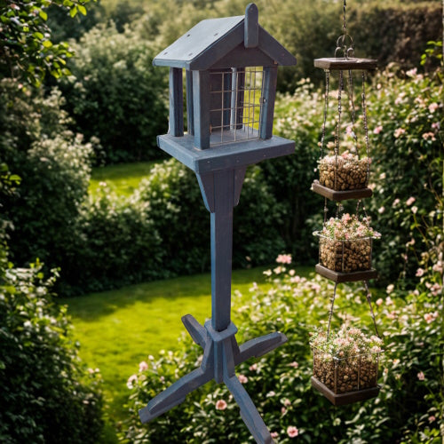 HANDMADE TIMBER BIRD HOUSES