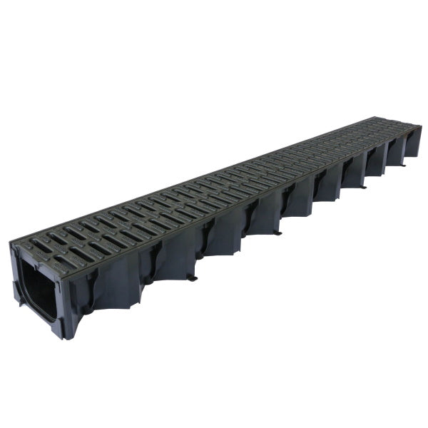 SHALLOW PVC GRID ECO DRAIN 1MT