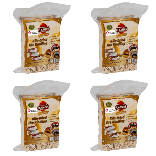 4 X KILN DRIED KINDLING