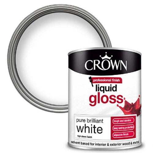 CROWN LIQUID GLOSS BRILLIANT WHITE