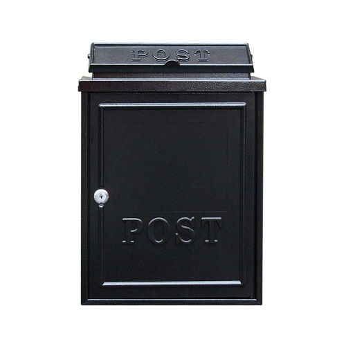 MANOR DIECAST POST BOX BLACK