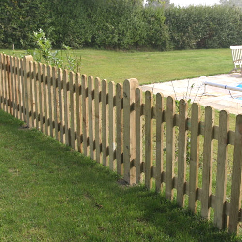 Open Picket Fence - 1.8x1.5m