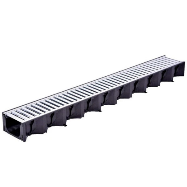 SHALLOW GALV GRID ECO DRAIN 1MT