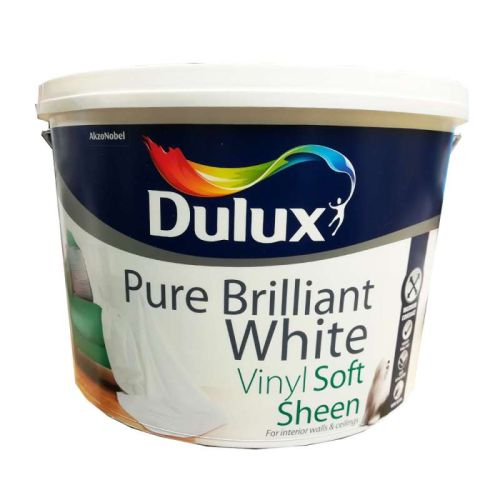 DULUX VINYL SOFT SHEEN - PURE BRILLIANT WHITE