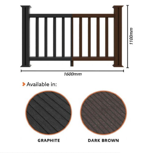 TERANNA DECK RAILING KIT