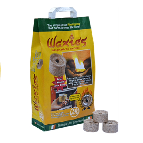 Waxies Firelighters 30Pk