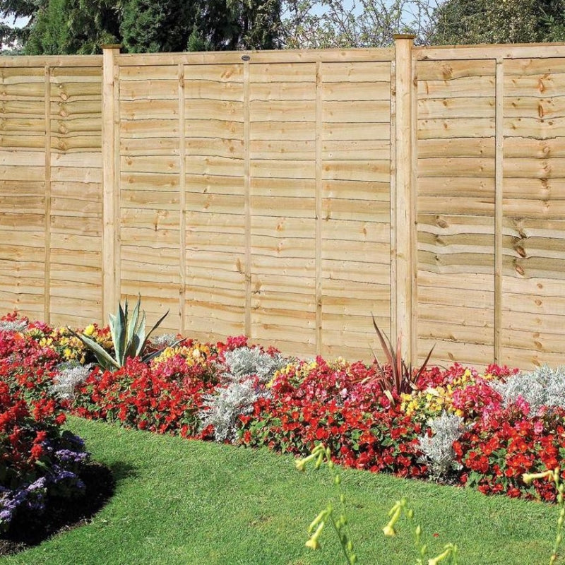 Shiplap Fence Panel P.Treated - 1.8x1.8m