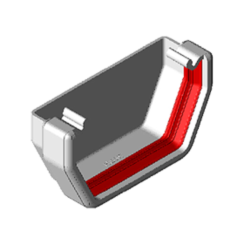 Squareline Stopend - External