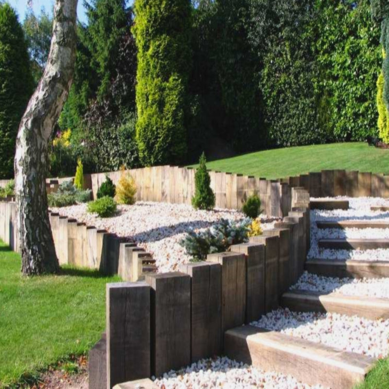 Old Reclaimed Railway Sleepers