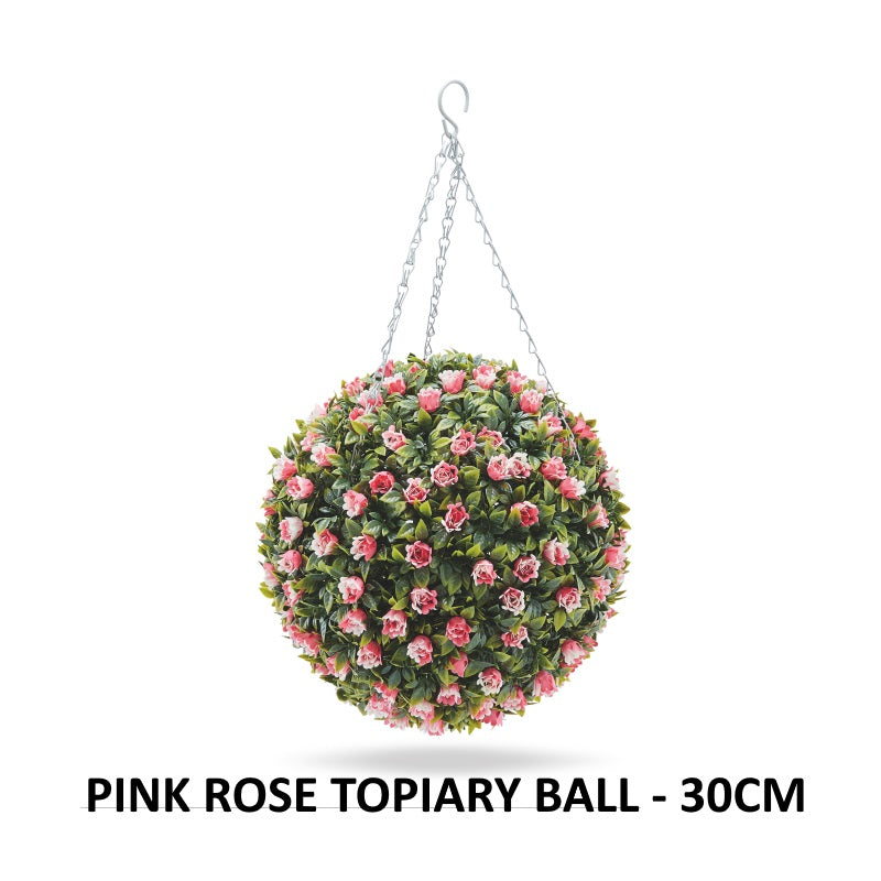 Pink-Rose-Topiary-BalL