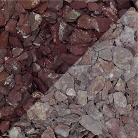 Plum Slate / Chip 14mm - Per Ton Bag