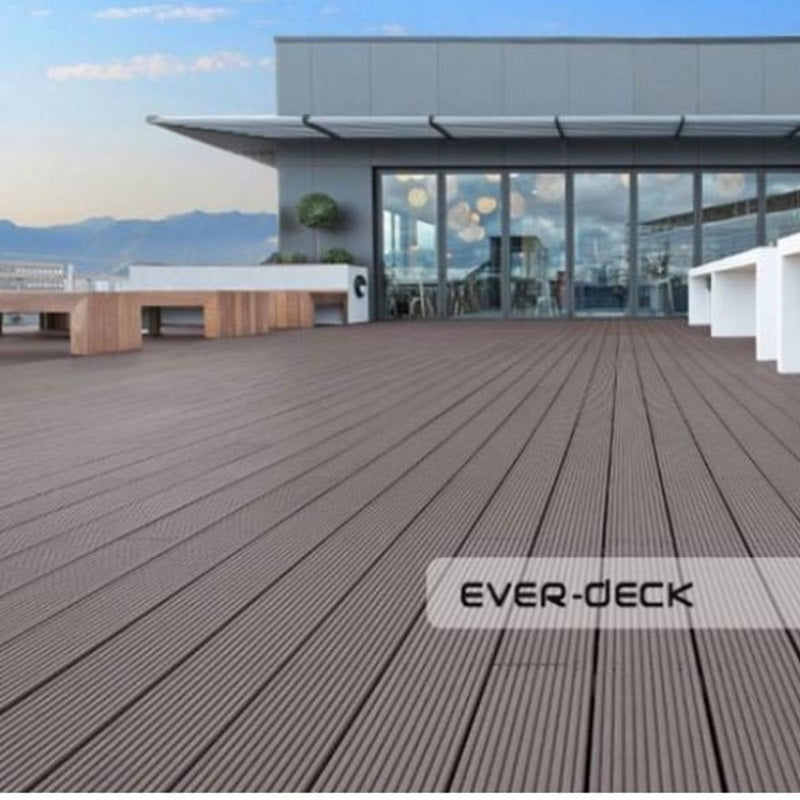 TERANNA EVER-DECK COMPOSITE DECKING - DARK BROWN - 3.6m