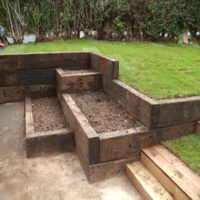 Old Reclaimed Railway Sleepers