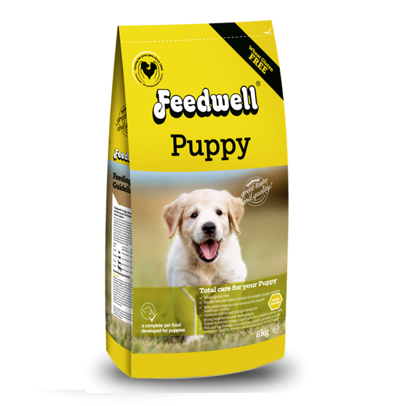 Optimum puppy feeding outlet guide