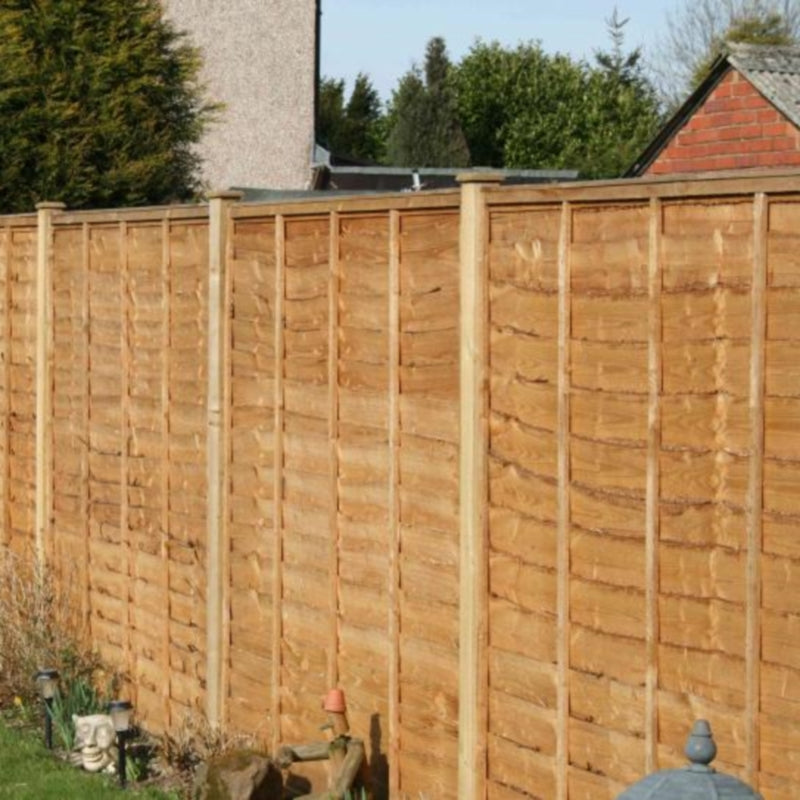 Square Treated Fence Post 100mm - 1.8mt