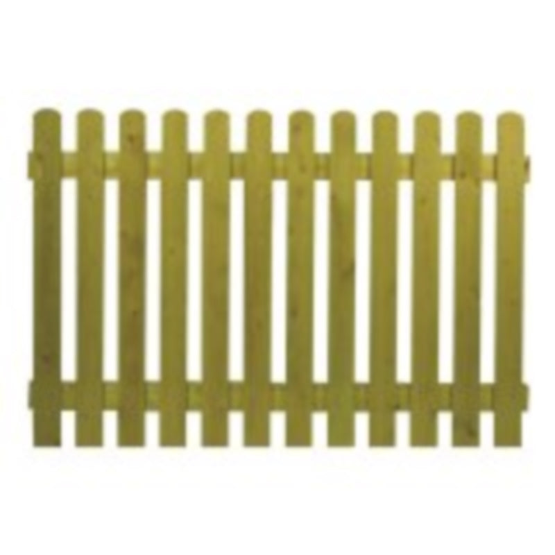 Open Picket Fence - 1.8x1.5m
