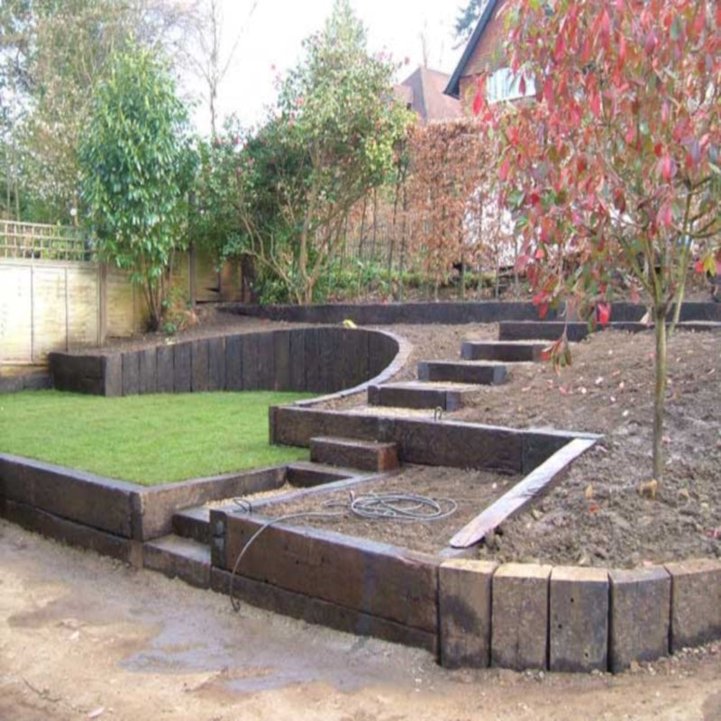 Old Reclaimed Railway Sleepers
