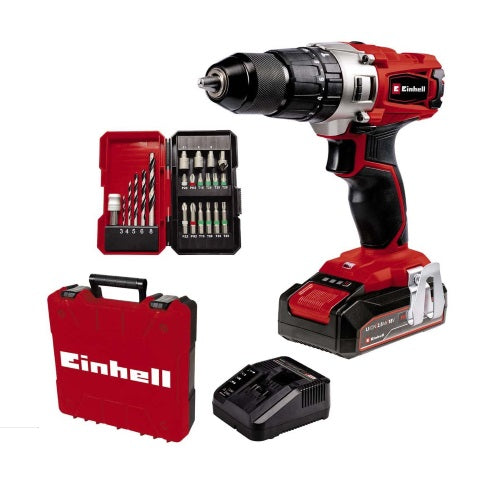 Einhell Power X-Change 18V Cordless Combi Drill & Accessory Kit