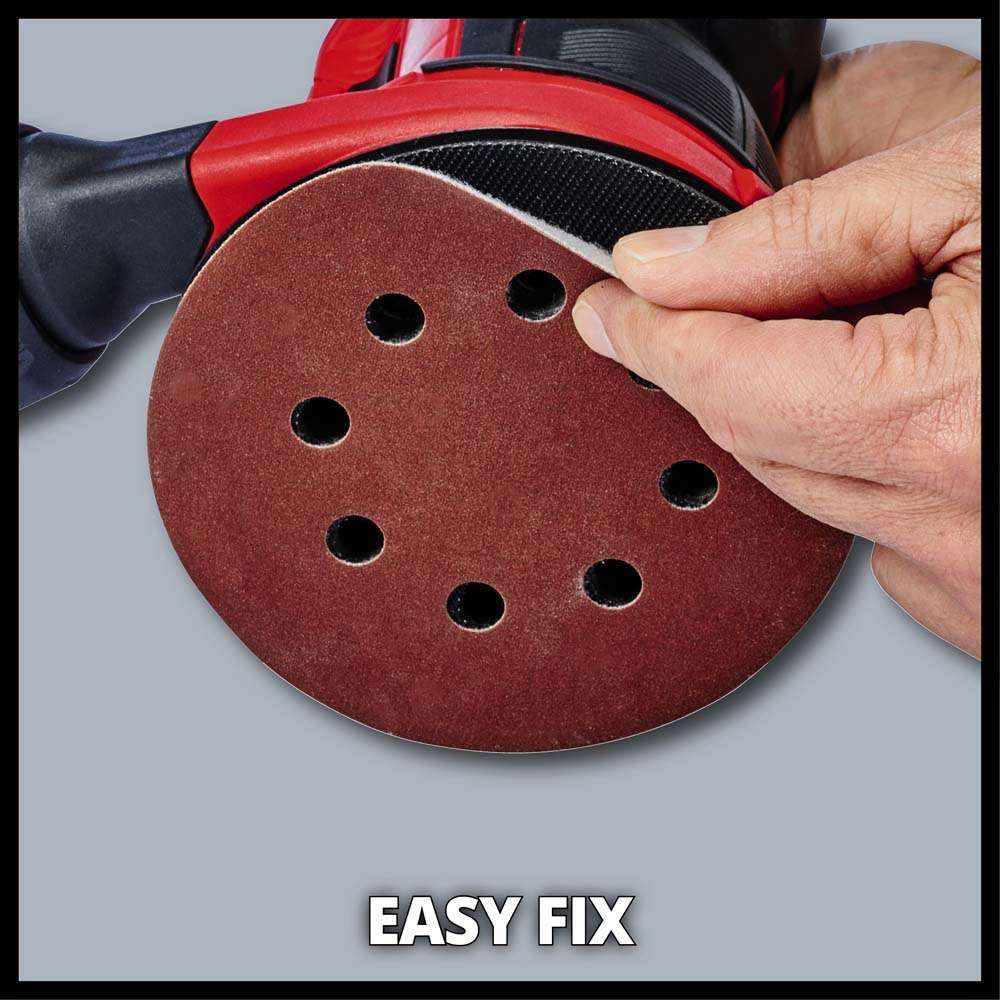 Einhell Power X-Change 18V Cordless 125mm Rotary Sander - Bare