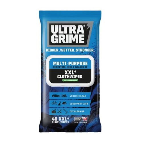 ULTRAGRIME MULTI PURPOSE CLOTHWIPES 40PK