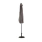 GREY CRANK & TILT PARASOL 3M WITH CRANK
