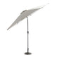 GREY CRANK & TILT PARASOL 3M WITH CRANK