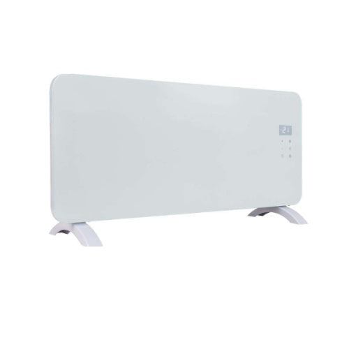 Smart Glass Auraline White Panel Heater 2000W