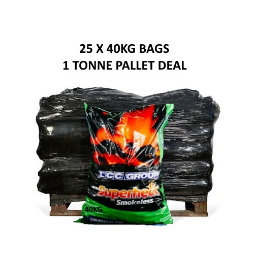 25 x 40KG SUPERHEAT SMOKELESS (1 TONNE PALLET)