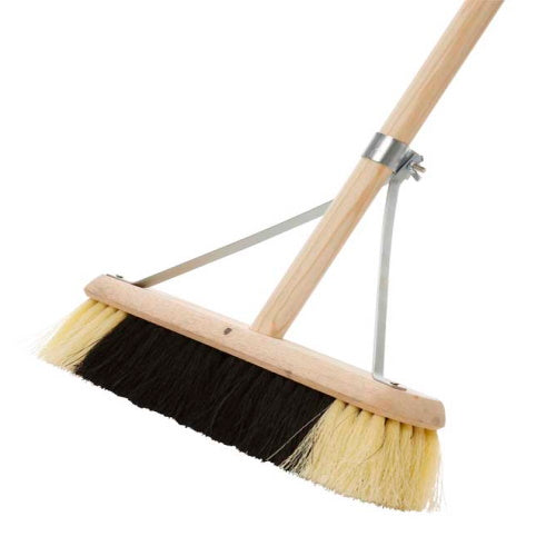 DOSCO B&W BROOM W/STAYS