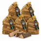 5 X BAGS KILN DRIED HARDWOOD