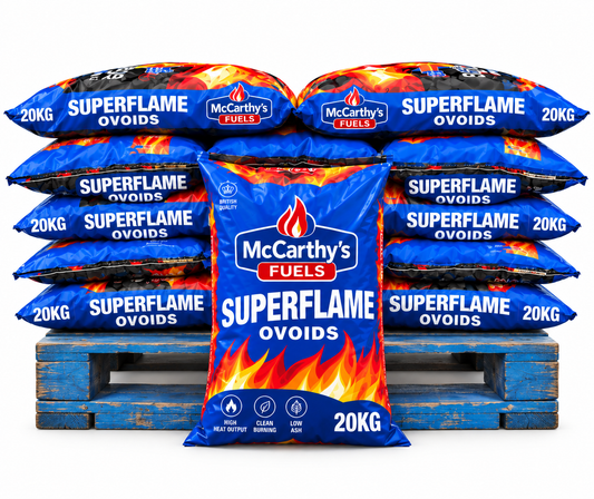 25 x 20KG SUPERFLAME OVOIDS (1/2 TONNE PALLET)